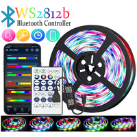 Bande lumineuse LED intelligente Twinklight Decoration 5V USB 2835 3535 5050 RGB Neon Wheel Cinta LED Strip Lights