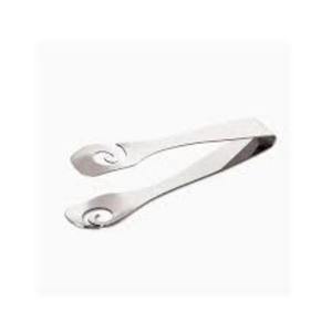 Pinzas para hielo de acero inoxidable seguras para alimentos con acabado elegante diseñadas para bares, cafeterías y servicio de bebidas domésticas - Product Image 4