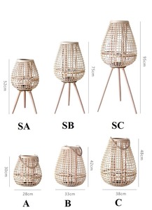 Linterna de mimbre tejida 100%, morocan farol, venta al por mayor, soporte de vela de King Craft, proveedor de VietNam - Product Image 5