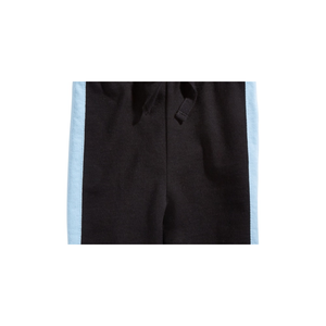 Pantalones Deportivos con Rayas Laterales para Bebé Niño, Pantalones Cargo de Punto con Estampado para Invierno, Color Negro, Talla 3-6 Meses - Product Image 2