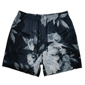 OEM Wholesale <b>Men's</b> Graphic Polyester <b>Mesh</b> <b>Shorts</b> Breathable Hip Hop Print Waist Drawstring Sizes <b>S</b> 2XL for Fitness Gym - Product Image 4