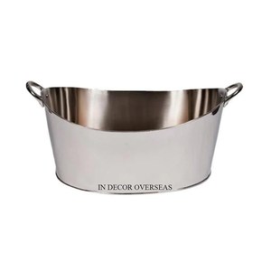 Seau à glace et à vin en aluminium coulé de qualité supérieure de concepteur standard simple pour les mariages et les fêtes à un prix impressionnant - Product Image 1