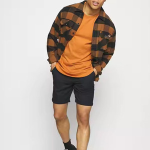 T-shirts de sport légers pour hommes Col ras du cou élastique Manches courtes Design Séchage rapide Respirant Vêtements d'entraînement pour la course à pied Loose - Product Image 4