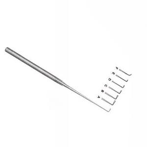 Wagener Oreille Hooklet 14cm Fig.4 Haute Qualité Logo Personnalisé En Acier Inoxydable Manuel Chirurgical Utologie Instruments - Product Image 4