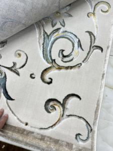 Alfombra Adiva, Tejida a Máquina, Jacquard, Moderna, de Polipropileno, Alfombras Turcas de Alta Calidad, Resistentes a las Manchas, de Pelo Largo, Abstractas - Product Image 3