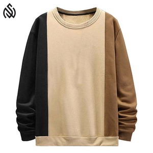 Sweat-shirt décontracté en coton mélangé de qualité supérieure pour hommes Sweat-shirt d'hiver en tricot avec doublure douce - Product Image 1