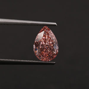 Diamantes Rosados de Corte Pera, Cultivados en Laboratorio, 2.0 CT, VS1-VS2, Color Vivid Fancy, Certificados por IGI, Sueltos para Joyería - Product Image 1