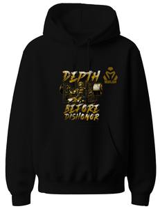 Sweat-shirt à capuche classique en polaire imprimé pour l'hiver, tissu thermorégulateur, coupe classique, look tendance, pour tous les jours, 100% coton - Product Image 2