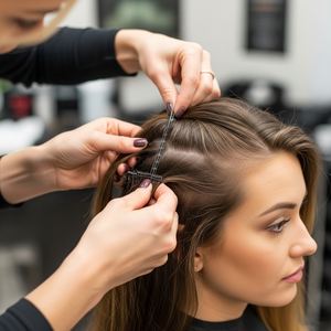 Extensiones de Cabello Humano Rizado con Clip Glee Impex, Color Negro Natural, Cabello Remy, Doble Trama a Máquina, Se Puede Permanente, Reutilizable - Product Image 2