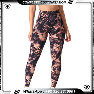 เลกกิ้งออกกำลังกายเล่นโยคะสำหรับผู้หญิงเลกกิ้งออกกำลังกายแบบกำหนดเอง - Product Image 2