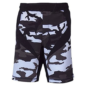 Shorts de MMA para hombre, para entrenamiento en el gimnasio, para correr, para Jiu Jitsu, con impresión digital y logotipo y diseño personalizados. - Product Image 3
