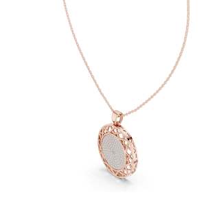 Collar con Colgante de Diamante CVD EF VVS-VS de 1.152 CT, Creado en Laboratorio, Oro de 18K, 14K, Rosa, Amarillo, Blanco, Joyería Fina de Lujo - Product Image 2