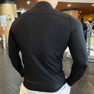 Camiseta de Compresión de Manga Larga para Hombre, 90% Poliéster, 10% Elastano, Secado Rápido, Transpirable, Ropa de Gimnasio - Product Image 2