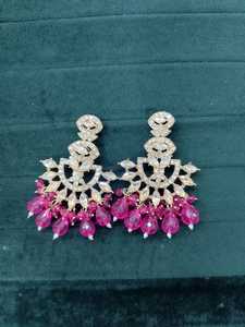 Juego de Aretes con Baño de Sombra, Ligeros, de Aleación de Zinc, para Bodas Tradicionales, Modernos y Elegantes - Product Image 2