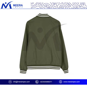 Veste universitaire en coton de haute qualité avec logo personnalisé pour hommes, veste élégante d'université et d'école de baseball, veste universitaire de sports de plein air - Product Image 3