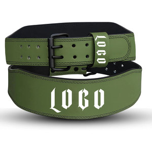 Cinturones de culturismo resistentes ajustables superventas Protección de espalda de compresión antideslizante Logotipo personalizado Seguridad de fitness transpirable - Product Image 2