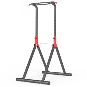 Station de musculation multifonctionnelle pour la maison, barre de traction Power Tower, équipement portable avec 9 niveaux de réglage - Product Image 1