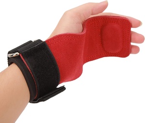 สายรัดเดดลิฟท์แบบมีแผ่นรองพร้อมด้ามจับกันลื่นที่ทนทาน รองรับข้อมืออย่างแข็งแรง ปิดด้วยตะขอและห่วง สำหรับการออกกำลังกายยกน้ำหนักสำหรับทุกเพศ - Product Image 1