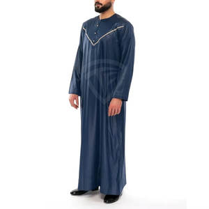 Comfortable Breathable <b>Men</b> Thawb Top Selling Different Color <b>Men</b> Thawb For Islamic Wear - Product Image 5