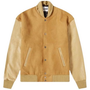 Veste d'université de Service OEM, vêtement d'hiver pour hommes, bombardier personnalisé, veste d'université, vente en gros, vierge, veste d'université - Product Image 2