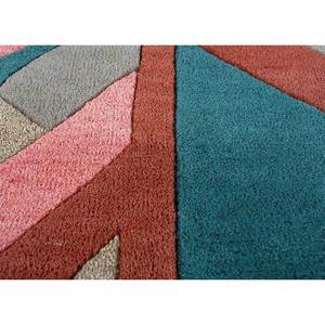 Alfombra Rectangular de Viscosa Jacquard Geométrica Grande Jaipur Rugs US Tra-13977, Hecha a Mano con Lana, para Hogar o Pasillo - Product Image 3
