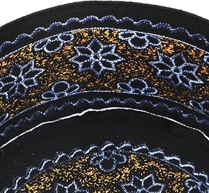 Gorras de musulmanes islámicos con estampado de diseño elegante a la moda para oraciones, viajes al aire libre, uso Taqi, mezquita árabe saudí, gorras Kofi Topi, sombreros - Product Image 3