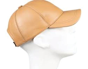 Unisex Adjustable Genuine Sheep Leather Waterproof Baseball <b>Cap</b> with Metal Buckle for Fall <b>Winter</b> Outdoor Sports-FITME SPORTS - Product Image 4