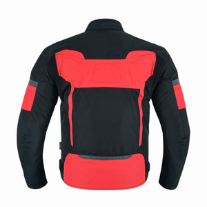 Nouvelle veste de moto en textile de protection blindé CE pour hommes, noire, bleue, coupe-vent et imperméable avec caractéristiques thermiques - Product Image 5
