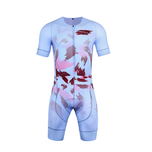 New Style Custom Skin Anzug Sublimation Atmungsaktive Männer Radsport Sportswear Set Triathlon Anzug - Product Image 3
