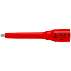 Knipex -3/8'' Industrial Grade Screwdriver Double Hexagon Socket Wrench with <b>Torx</b> Head Plastic Handle Premium Quality - Product Image 2