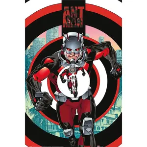 Póster de Estilo Moderno de Ant-Man de Marvel, Arte Mural del Reino Cuántico - Product Image 1