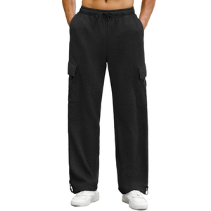 2025 <b>Wholesale</b> Custom <b>Sweatpants</b> Winter Blank Straight Jogger Men's Pants Heavyweight With Drawstring Men's <b>Sweatpants</b> - Product Image 2