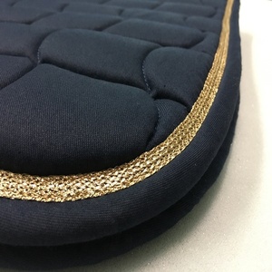 Almohadilla de sillín de caballo con forro de algodón de gofres altos y elegantes, gofres suaves multiusos, grandes colores, casa de equitación equina personalizada - Product Image 3