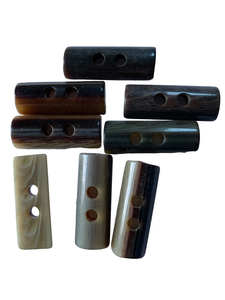 ปุ่มแตรสำหรับเสื้อโค้ทโดยงานฝีมือรูปจันทร์เสี้ยวมีขนาดแตกต่างกัน - Product Image 5