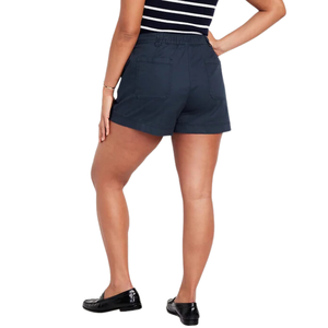 Pantalones cortos elásticos de tiro medio de alta calidad para mujer, pantalones cortos transpirables de 3 pulgadas con cremallera derecha para tarjetas y llaves - Product Image 6