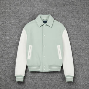 Veste de baseball varsity pour homme, veste d'hiver décontractée à boutons, personnalisée, brodée, lourde, tendance - Product Image 5