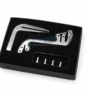 Articulador Dental Manual Cromado, Arco Facial Ajustable, Prótesis Dental, Instrumentos de Acero Metálico para Laboratorio Dental, Certificación CE, Ergonómico - Product Image 6