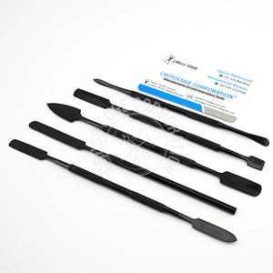 Ensemble de sculpteurs en acier de haute qualité 5-Spata pour cire argile poterie savon loisirs choix dentaires outil de sculpture de boue Double-Art - Product Image 1