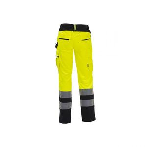 U-POWER Light Yellow <b>Fluorescent</b> Reflective Safety <b>Clothing</b> Trainers Trousers - Product Image 5