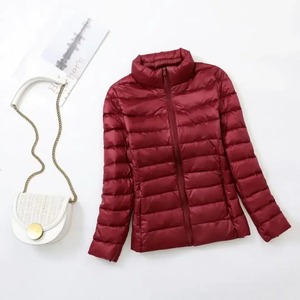Quilted Puffer <b>Jackets</b> <b>Women</b> <b>Jackets</b> <b>Women's</b> Ultra <b>Light</b> Overcoat Streetwear Winter Warm Stand Collar Hooded Hiking Parka - Product Image 3