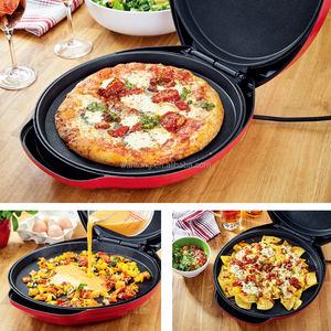 <span class=keywords><strong>Forno</strong></span> per <span class=keywords><strong>Pizza</strong></span> antiaderente da 12 pollici per la <span class=keywords><strong>casa</strong></span> Quesadilla e Calzone per la griglia della griglia elettrica per la macchina per il Pancake della <span class=keywords><strong>Pizza</strong></span> - Product Image 5