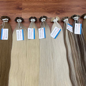 Tendance chaude! 100% vietnamien vierge kératine humaine Extensions de cheveux Machine Double trame I-Tip Style de vague naturelle toutes les couleurs adaptées - Product Image 4