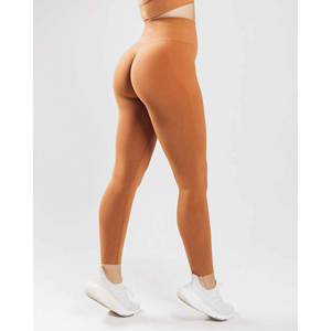 Tissu tricoté sans couture, cinq-vingt-deux pour cent de polyamide, trente-huit pour cent de polyester, onze pour cent d'élasthanne, taille haute fuselée - Product Image 4