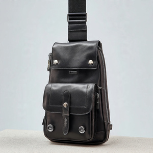 กระเป๋าสะพายข้างหนังคาดลำตัวกระเป๋าสตรีทแวร์เข็มขัดคาดเอวสำหรับวิ่งกระเป๋าสะพายไหล่ใช้ได้ทั้งชายและหญิง - Product Image 3