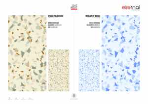 Carreaux de porcelaine sans fin de qualité supérieure 600x1200, finition brillante, design de style pierre sans joint - Product Image 2