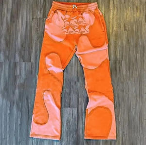 Ensemble sweat à capuche et pantalon respirant tricoté pour hommes survêtement personnalisé OEM deux pièces sweat-shirt costume confortable tenue décontracté - Product Image 5