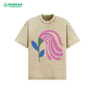 Camisetas de Hombre de Alta Calidad 2026, Manga Regular, Corte Holgado, Transpirables, Ecológicas, Antiarrugas, de Secado Rápido, 100% Algodón - Product Image 2