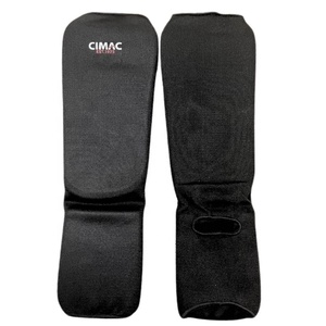 Protège-tibias Fairtex SP5 Muay Thai - Vert sauge, protection professionnelle des jambes pour le kickboxing et l'entraînement en arts martiaux - Paire - Product Image 6