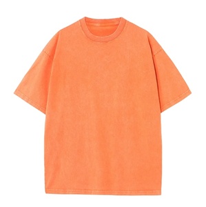 T-shirts en coton épais 100 %, séchage rapide, coupe ample, effet délavé, personnalisables, pour hommes, style vintage, surdimensionnés, 2026 - Product Image 6