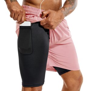 กางเกงขาสั้นผ้าโพลีเอสเตอร์ทอแห้งเร็วสำหรับผู้ชายกางเกงขาสั้นเล่นยิมระบายอากาศได้ดีสำหรับฤดูร้อน - Product Image 1